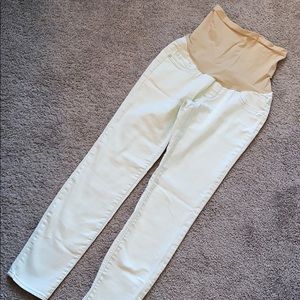 LED maternity jeans.